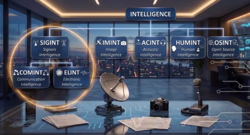 SIGINT, COMINT, and ELINT: Decoding the Multi-Layered World of Antenna-Driven Intelligence