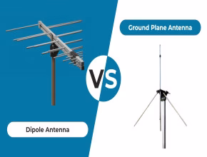 What is The Difference Between a Dipole and a Ground Plane Antenna